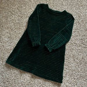 Girls Mini Boden Green Dress